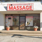 Storefront of Gangnam Korean Massage Therapy St Joseph