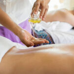 Therapist providing couples massage at Japan Therapy Massage Norfolk
