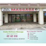 Storefront of Osaka Wellness Massage Bellevue, NE